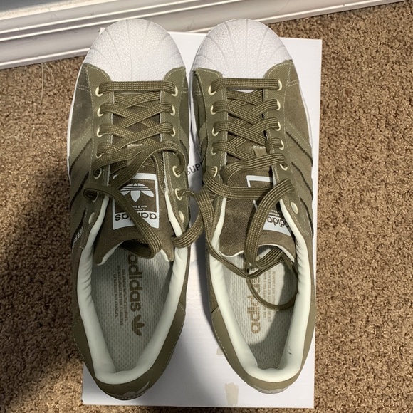 Adidas Superstar (Olive Green) - Picture 4 of 6